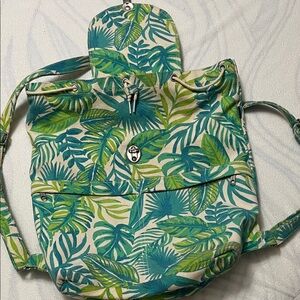 BAGGU Drawstring 100% Cotton Canvas Backpack